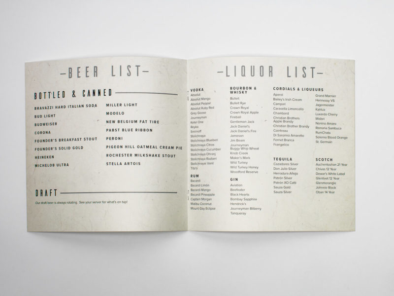 Synthetic Waterproof Menus / Menu Inserts - Image 4