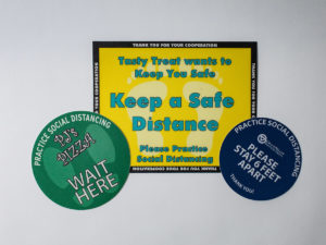 floor decals, carpet decals, floor and carpet decals