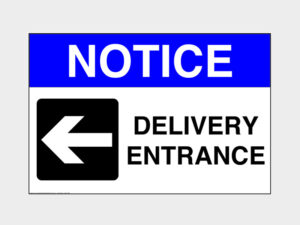 Delivery Entrance Left