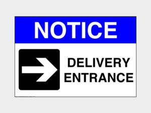 Delivery Entrance Right