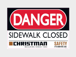 Sidewalk Closed
